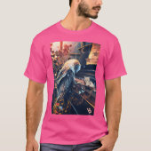 Pianiste Owl T-Shirt (Vorderseite)