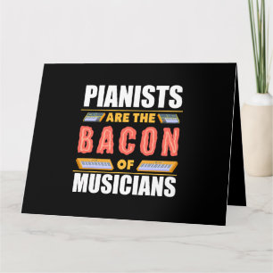 Pianisten sind das Becken von Musikerinnen klassis Karte
