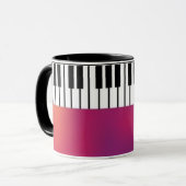 Pianistische Tasse (Vorderseite Links)