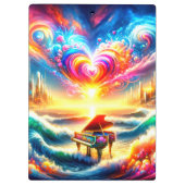 Piano Art Klemmbrett (Rückseite)