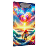 Piano Art Klemmbrett (Rechts)