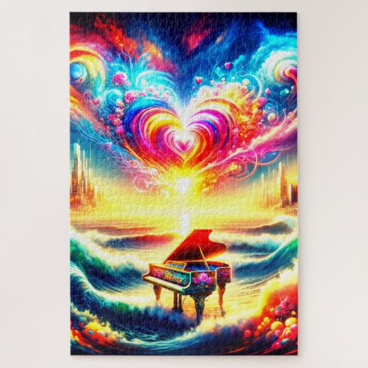 Piano Art Puzzle (Vertikal)