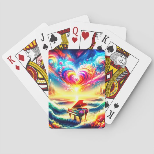 Piano Art Spielkarten (Rückseite)