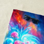 Piano Art Strandtuch (Beispiel)