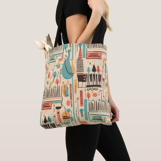 Piano Art Tasche (Von Nahem)