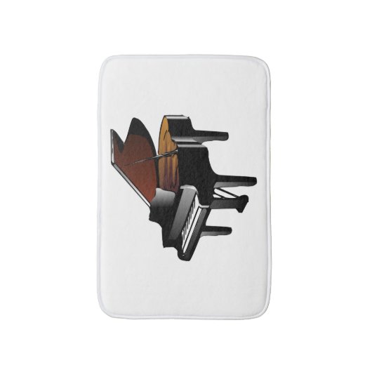 Piano Badematte (Vorderseite Vertikal)