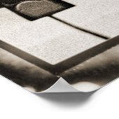 Piano Ballett Duell groß Poster (Ecke)