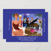 Piano Bar Einladung (Vorne/Hinten)