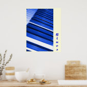 Piano Blues Poster (Küche)