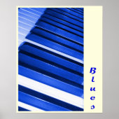 Piano Blues Poster (Vorne)