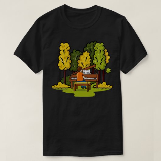 Piano Boy T-Shirt (Design vorne)