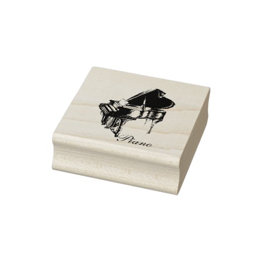 Piano-Briefmarke Gummistempel (Stempel)