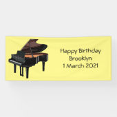 Piano-Cartoon Banner (Horizontal)
