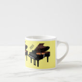 Piano-Cartoon Espressotasse (Rechts)