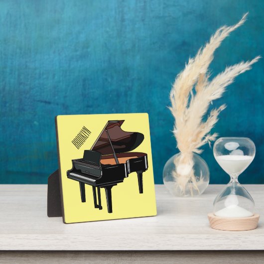 Piano-Cartoon Fotoplatte (InSitu)