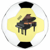 Piano-Cartoon Fußball (Vorderseite)