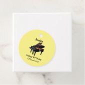 Piano-Cartoon Geschenkanhänger (Beispiel)