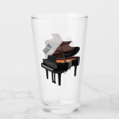 Piano-Cartoon Glas (Vorderseite)