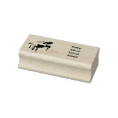 Piano-Cartoon Gummistempel (Stempel)