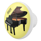 Piano-Cartoon Keramikknauf (Rechts)