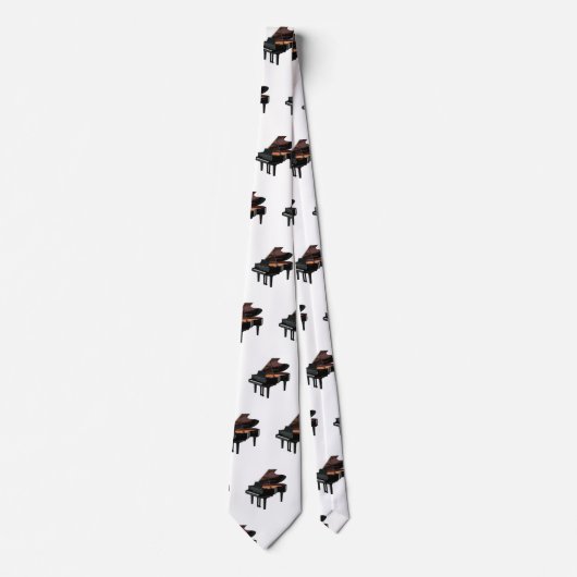 Piano-Cartoon Krawatte (Vorderseite)