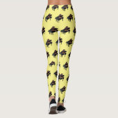 Piano-Cartoon Leggings (Rückseite)
