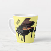 Piano-Cartoon Milchtasse (Linke Ecke)