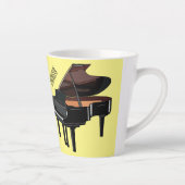Piano-Cartoon Milchtasse (Rechts)