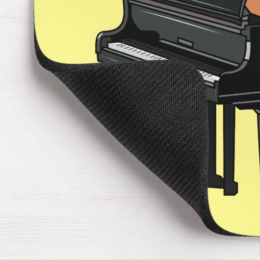 Piano-Cartoon Mousepad (Ecke)