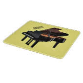 Piano-Cartoon Schneidebrett (Ecke)