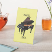Piano-Cartoon Sockelschild (In SItu)