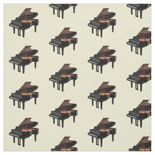 Piano-Cartoon Stoff (Muster)