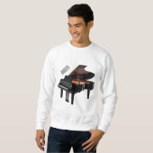 Piano-Cartoon Sweatshirt (Vorne ganz)
