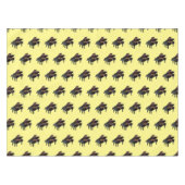 Piano-Cartoon Tischdecke (Vorderseite (Horizontal))