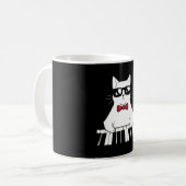 Piano Cat Kaffeetasse (Vorderseite Links)