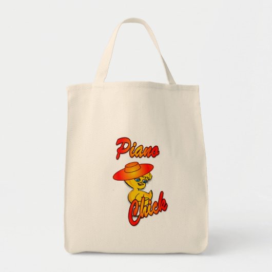 Piano Chick #5 Tragetasche (Vorne)