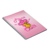 Piano Chick #8 Notizblock (Rechte Seite)