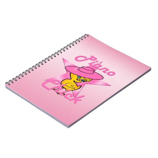 Piano Chick #8 Notizblock (Linke Seite)