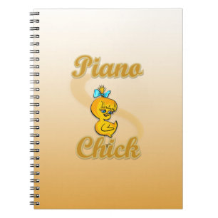 Piano Chick Notizblock