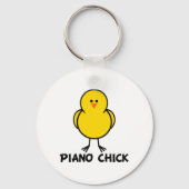Piano Chick Schlüsselanhänger (Vorderseite)