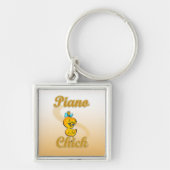 Piano Chick Schlüsselanhänger (Vorne)