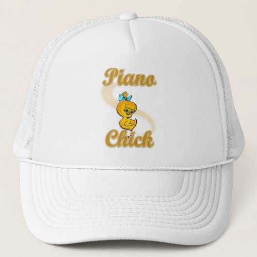 Piano Chick Truckerkappe (Vorderseite)