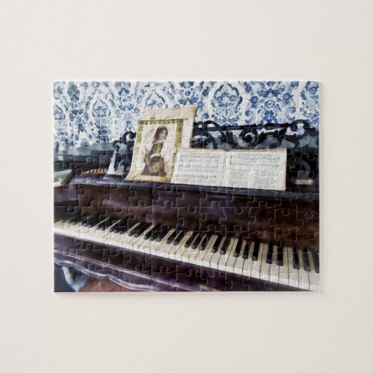 Piano Closeup Puzzle (Horizontal)
