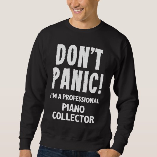 Piano Collector Sweatshirt (Vorderseite)