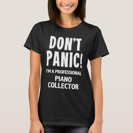 Piano Collector T-Shirt (Vorderseite)