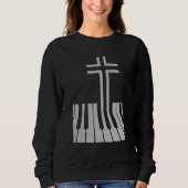 Piano Cross Sweatshirt (Vorderseite)