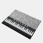 Piano Doormat Fußmatte (Schrägansicht)