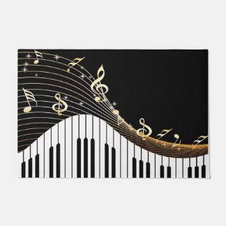 Piano Doormat, Piano Lover Gift Idee Fußmatte