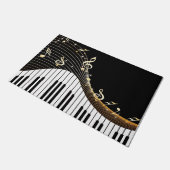 Piano Doormat, Piano Lover Gift Idee Fußmatte (Schrägansicht)