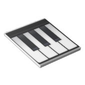 Piano Emoji Notizblock (angewinkelt)
